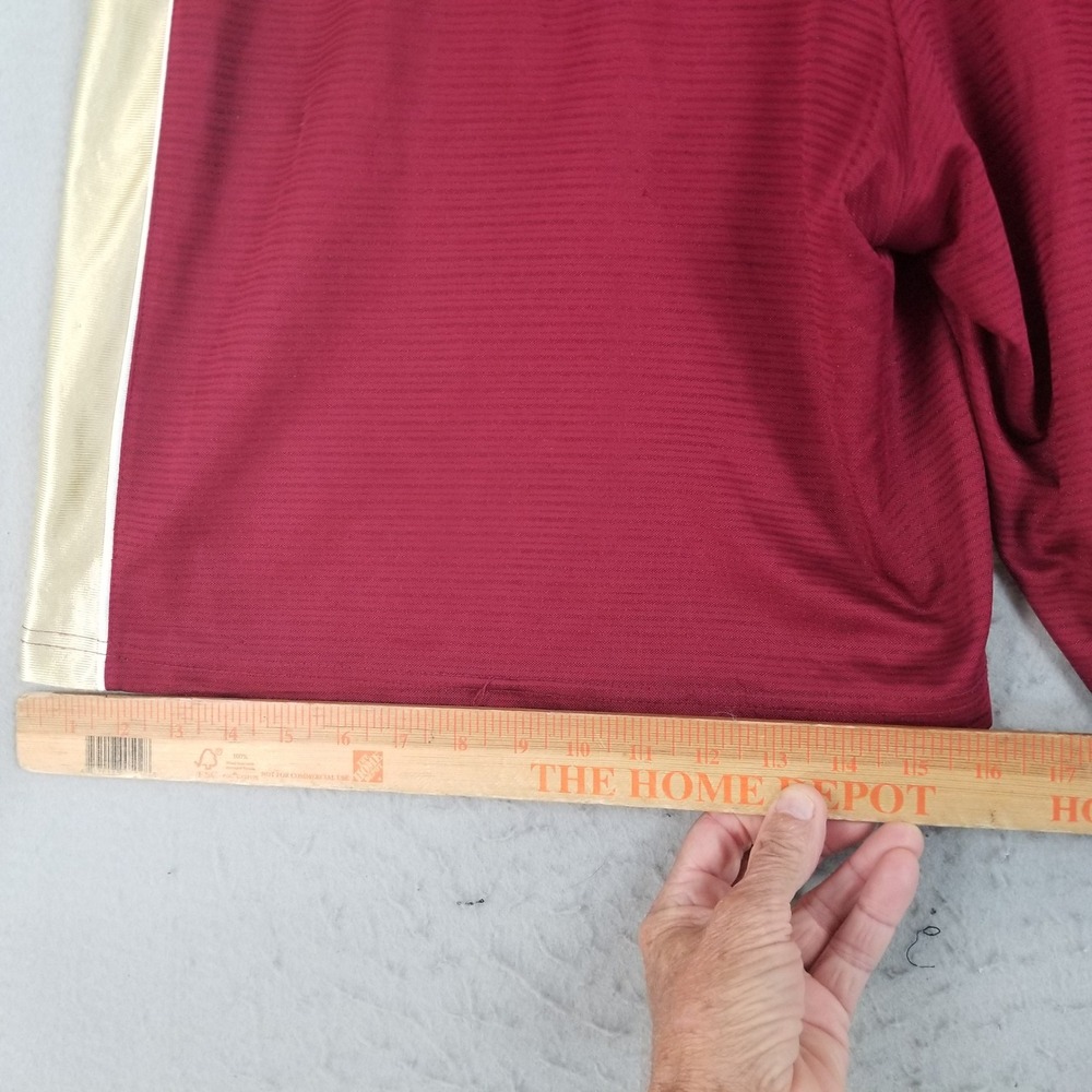 Colosseum Shorts Mens XXL Garnet‎ FSU Seminoles Athletic Mesh Florida State NCAA - Picture 10 of 11